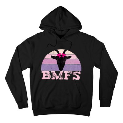 Billy Strings Bmfs Nanny Goat Vintage Sunset Hoodie