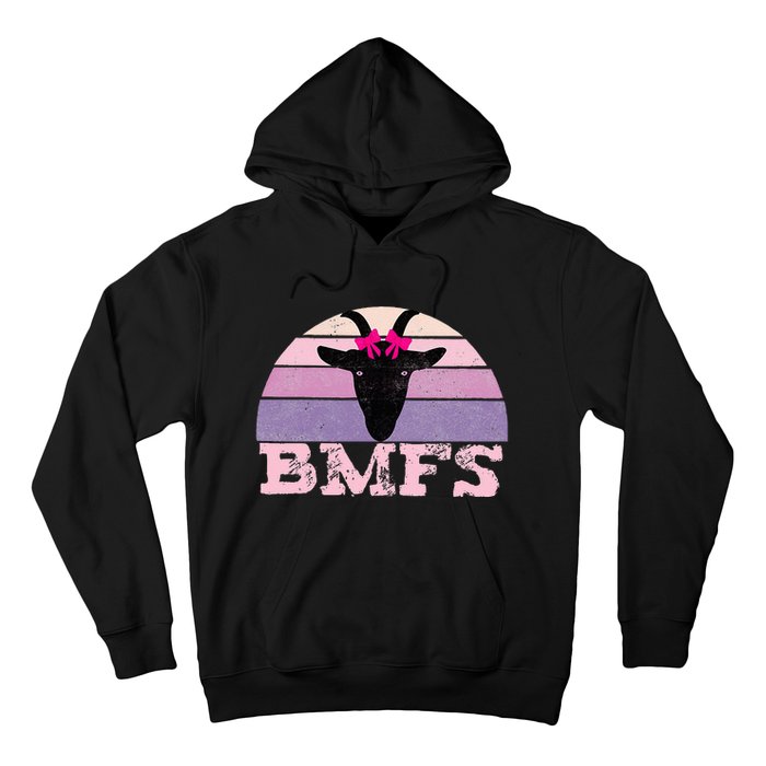 Billy Strings Bmfs Nanny Goat Vintage Sunset Hoodie