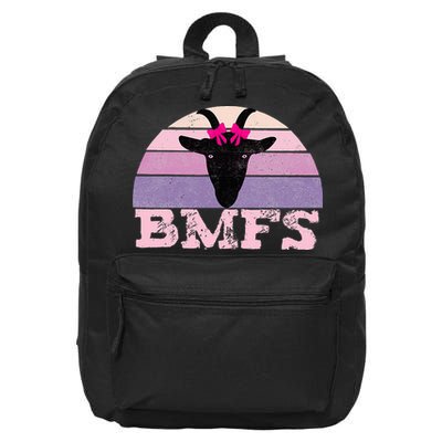 Billy Strings Bmfs Nanny Goat Vintage Sunset 16 in Basic Backpack