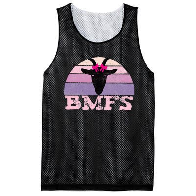 Billy Strings Bmfs Nanny Goat Vintage Sunset Mesh Reversible Basketball Jersey Tank