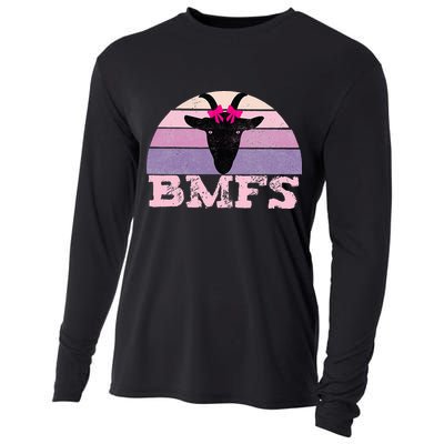 Billy Strings Bmfs Nanny Goat Vintage Sunset Cooling Performance Long Sleeve Crew