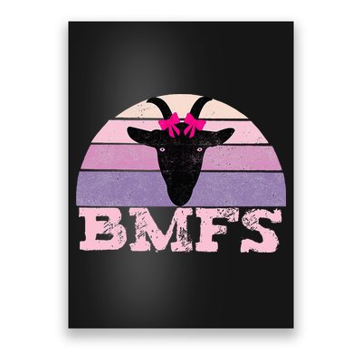 Billy Strings Bmfs Nanny Goat Vintage Sunset Poster