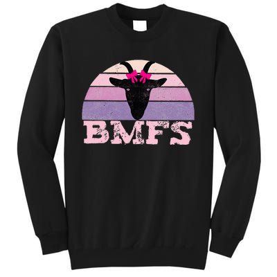 Billy Strings Bmfs Nanny Goat Vintage Sunset Tall Sweatshirt