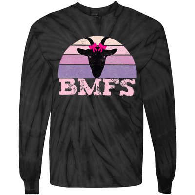 Billy Strings Bmfs Nanny Goat Vintage Sunset Tie-Dye Long Sleeve Shirt