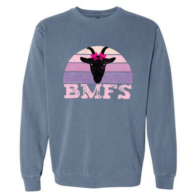 Billy Strings Bmfs Nanny Goat Vintage Sunset Garment-Dyed Sweatshirt