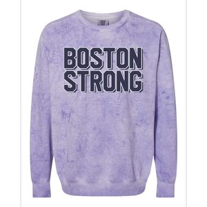 Boston Strong Colorblast Crewneck Sweatshirt