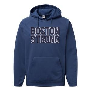 Boston Strong Performance Fleece Hoodie