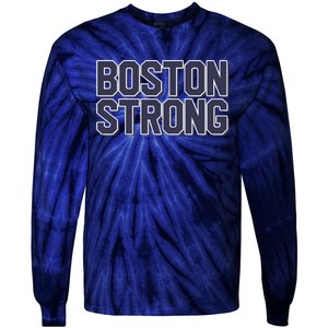 Boston Strong Tie-Dye Long Sleeve Shirt