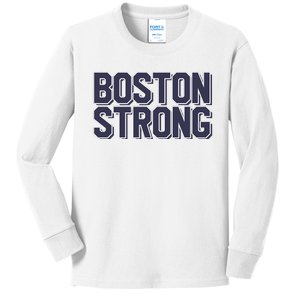 Boston Strong Kids Long Sleeve Shirt