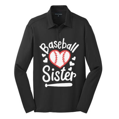 Baseball Sister Silk Touch Performance Long Sleeve Polo