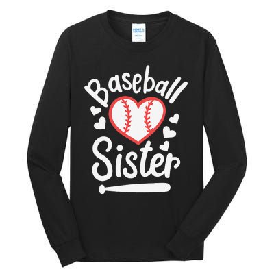 Baseball Sister Tall Long Sleeve T-Shirt