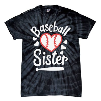 Baseball Sister Tie-Dye T-Shirt