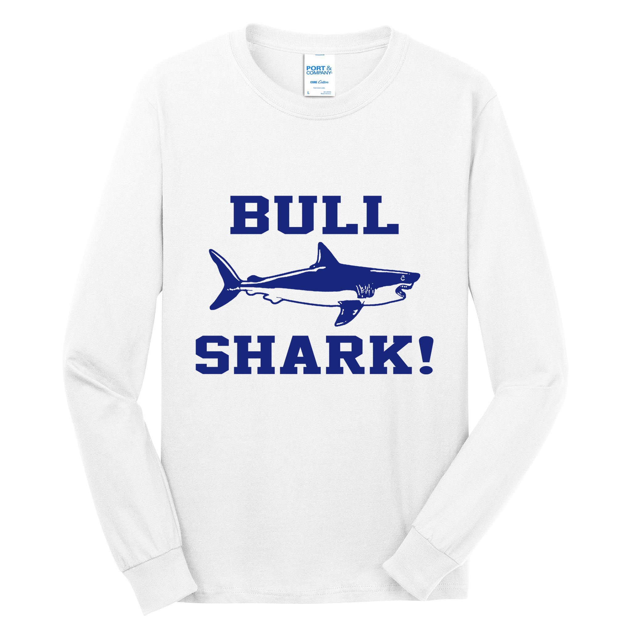 Bull Shark Tall Long Sleeve T-Shirt