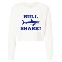 Bull Shark Cropped Pullover Crew