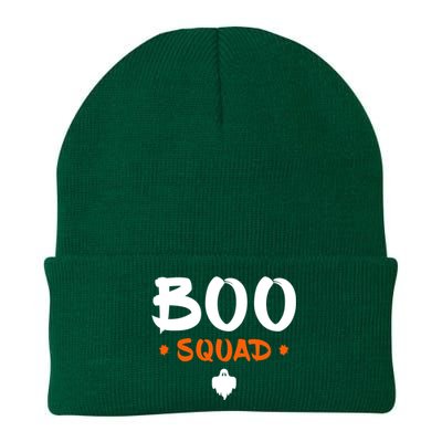 Boo Squad Boo Crew Matching Family Halloween Gift Knit Cap Winter Beanie