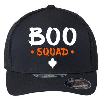 Boo Squad Boo Crew Matching Family Halloween Gift Flexfit Unipanel Trucker Cap