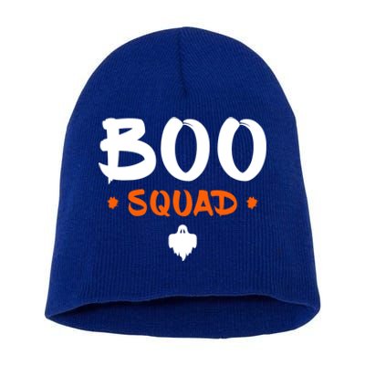 Boo Squad Boo Crew Matching Family Halloween Gift Short Acrylic Beanie