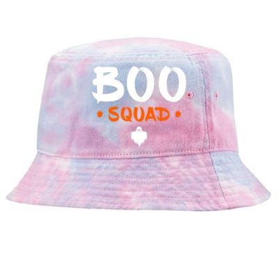 Boo Squad Boo Crew Matching Family Halloween Gift Tie-Dyed Bucket Hat