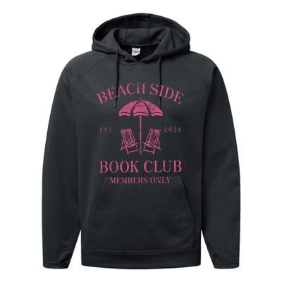 Beach Side Book Club Members Only Performance Fleece Hoodie