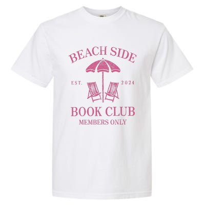 Beach Side Book Club Members Only Garment-Dyed Heavyweight T-Shirt