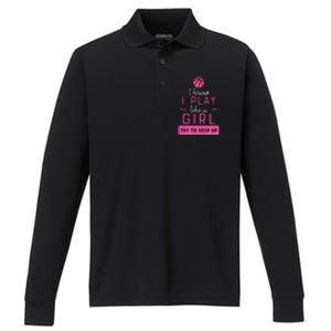 Basketball Shirts Basketball Gift For Female Basketball Player Performance Long Sleeve Polo