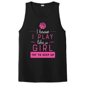 Basketball Shirts Basketball Gift For Female Basketball Player PosiCharge Competitor Tank