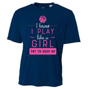 Basketball Shirts Basketball Gift For Female Basketball Player Cooling Performance Crew T-Shirt