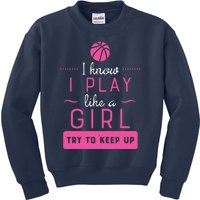 Basketball Shirts Basketball Gift For Female Basketball Player Kids Sweatshirt