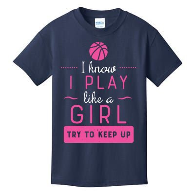 Basketball Shirts Basketball Gift For Female Basketball Player Kids T-Shirt