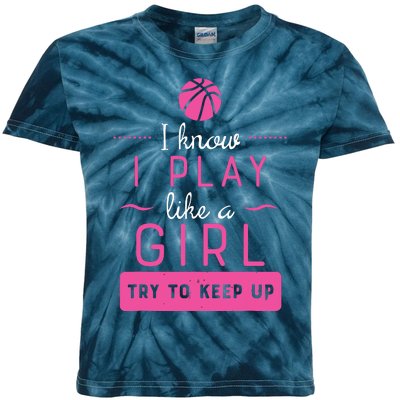 Basketball Shirts Basketball Gift For Female Basketball Player Kids Tie-Dye T-Shirt