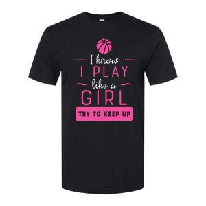 Basketball Shirts Basketball Gift For Female Basketball Player Softstyle CVC T-Shirt