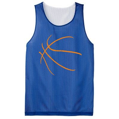 Basketball Silhouette Bball Player Coach Sports Baller Gift Mesh Reversible Basketball Jersey Tank