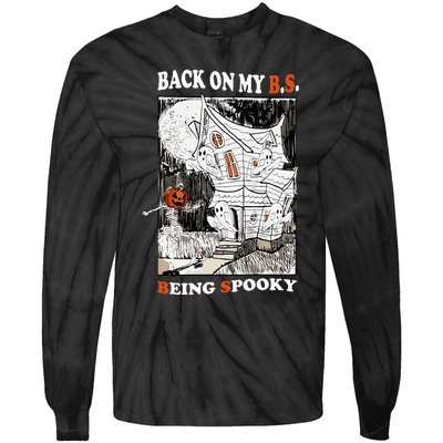 Being Spooky Tie-Dye Long Sleeve Shirt