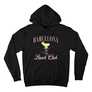 Barcelona Spain Bach Club Hen Do Party 2024 Bachelorette Hoodie