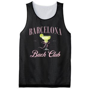 Barcelona Spain Bach Club Hen Do Party 2024 Bachelorette Mesh Reversible Basketball Jersey Tank