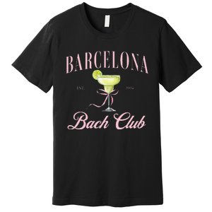 Barcelona Spain Bach Club Hen Do Party 2024 Bachelorette Premium T-Shirt