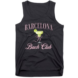 Barcelona Spain Bach Club Hen Do Party 2024 Bachelorette Tank Top