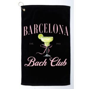 Barcelona Spain Bach Club Hen Do Party 2024 Bachelorette Platinum Collection Golf Towel