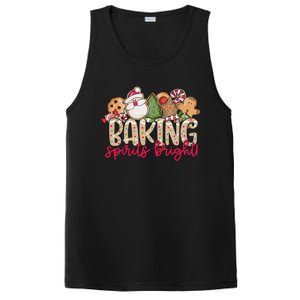 Baking Spirits Bright Christmas Baker Holiday Baking Team Gift PosiCharge Competitor Tank