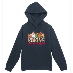 Baking Spirits Bright Christmas Baker Holiday Baking Team Gift Urban Pullover Hoodie