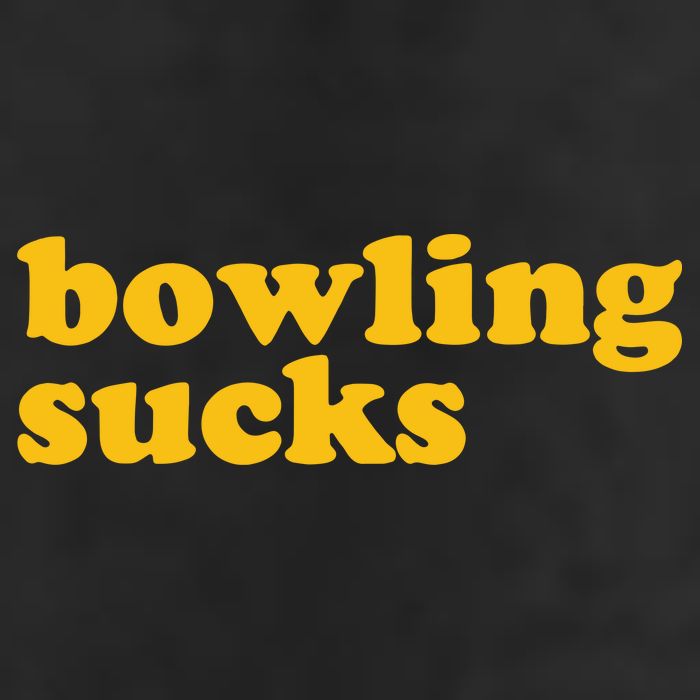 Bowling Sucks Adult Drive Performance Visor
