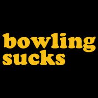 Bowling Sucks Wool Snapback Cap