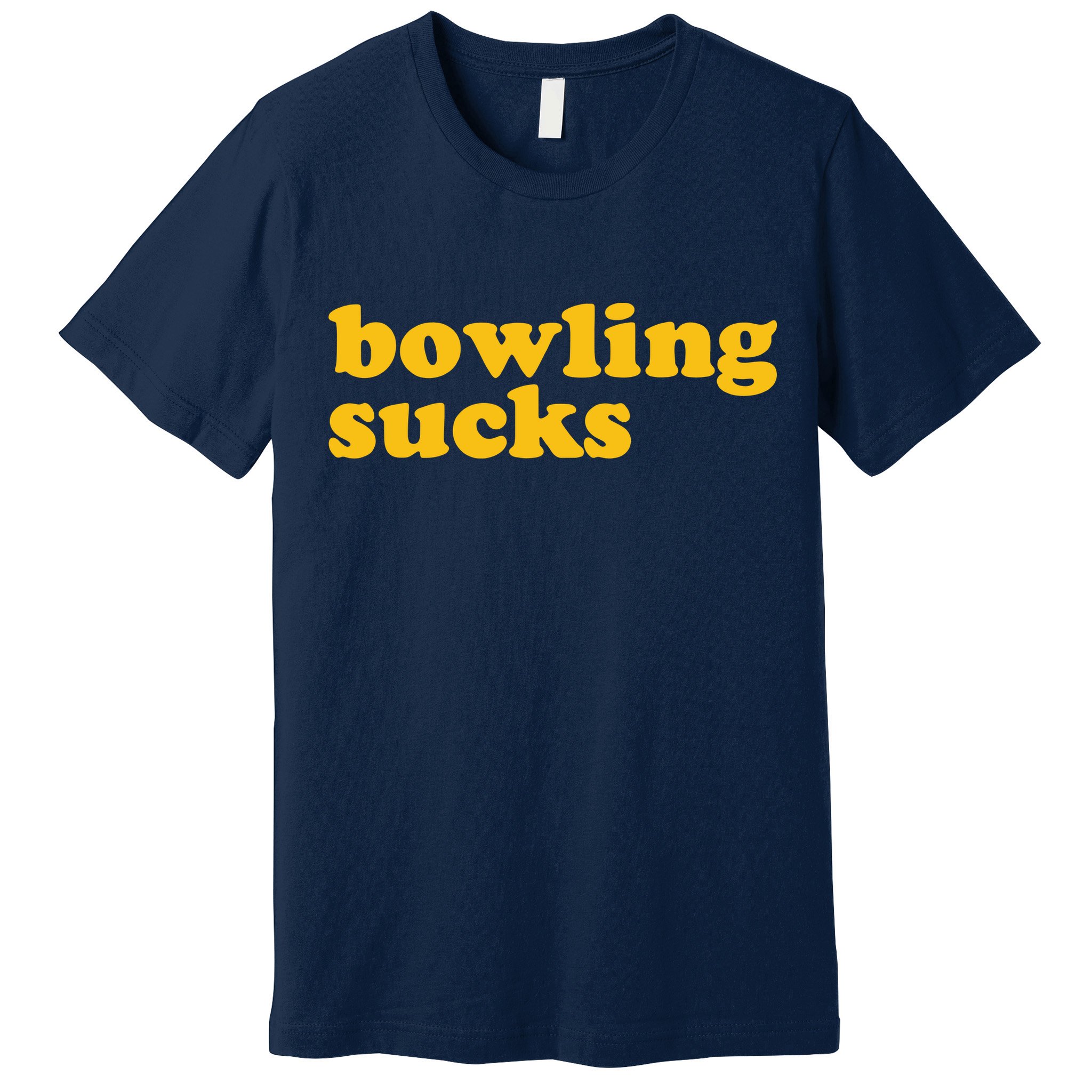 Bowling Sucks Premium T-Shirt