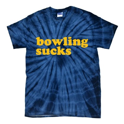 Bowling Sucks Tie-Dye T-Shirt