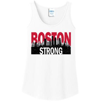 Boston Strong Boston City Ladies Essential Tank