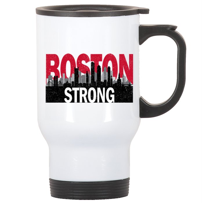 Boston Strong Boston City Stainless Steel Travel Mug