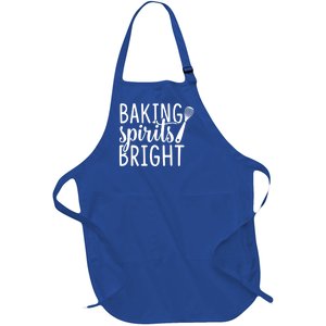 Baking Spirits Bright Graphic Tees And Funny Gift Full-Length Apron With Pockets