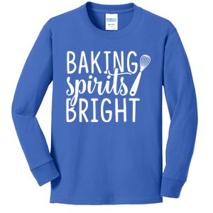 Baking Spirits Bright Graphic Tees And Funny Gift Kids Long Sleeve Shirt