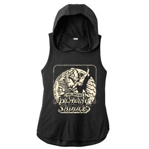 Blazing Saddles Ladies PosiCharge Tri-Blend Wicking Draft Hoodie Tank