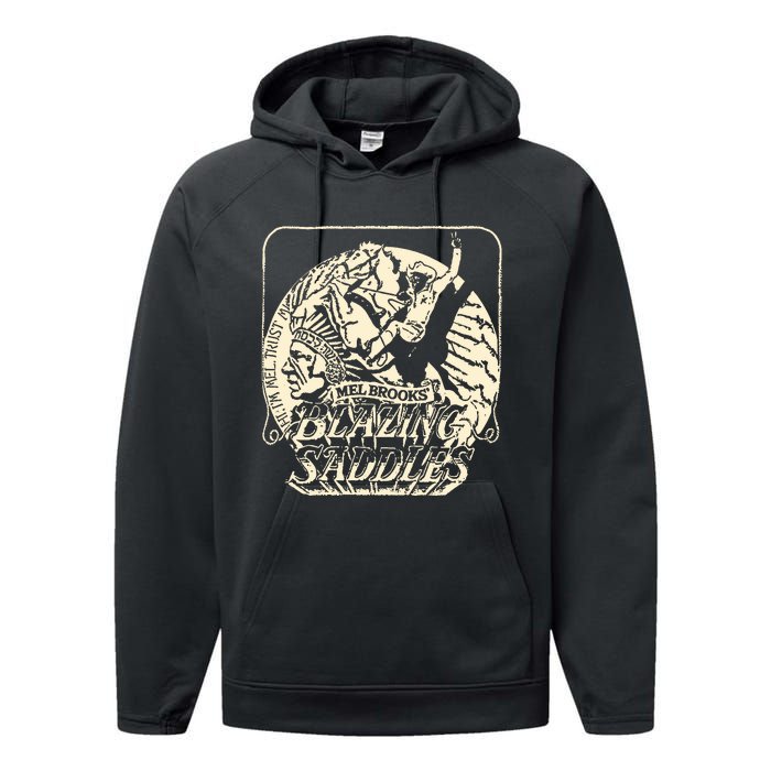 Blazing Saddles Performance Fleece Hoodie